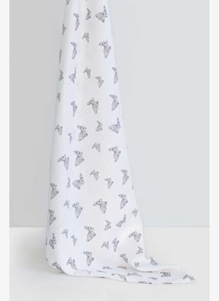 Deux Lapins Müslin Bebek Örtüsü - Iconique Lapin