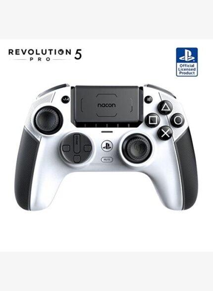 NACON Revolution 5 Pro Officially Licensed PlayStation Wireless Gaming Controller Beyaz