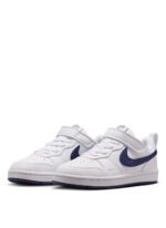 Nike Beyaz Erkek Çocuk Yürüyüş Ayakkabısı IV5963-100-COURT BOROUGH LOW BRND - Görsel 3