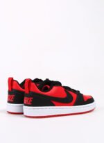 Nike Siyah - Kırmızı Erkek Çocuk Yürüyüş Ayakkabısı DV5456-600 COURT BOROUGH LOW GS - Görsel 3