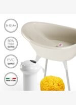 OKBaby Bella Bebek Banyo Seti 4 Parça Kırık Beyaz - Görsel 3
