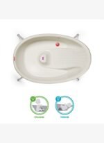 OKBaby Bella Bebek Banyo Seti 4 Parça Kırık Beyaz - Görsel 4