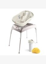 OKBaby Onda Bebek Banyo Seti 4 Parça Kırık Beyaz
