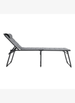 Outwell Samoa Premium Ultra Konforlu 5 Pozisyonlu Katlanır Şezlong Grey - Görsel 3