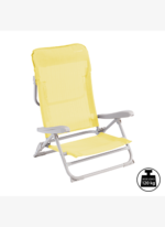 Outwell Seaford 4 Pozisyonlu & Konforlu Katlanır Plaj Sandalyesi Sunburst - Görsel 3