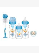 Dr. Brown’s PP Geniş Ağız Anti-Kolik Options+™ Mavi Biberon Hediye Seti