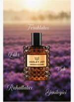Ashley Joy Safran Kolonya Amber Cam Şişe 100 ML - Görsel 3
