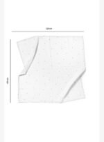 Casadora Baby Stars %100 Organik Pamuk Yıkanmış Müslin Örtü 115 x 115 cm - Görsel 2