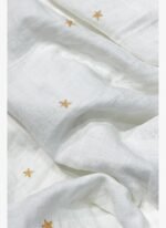 Casadora Baby Stars %100 Organik Pamuk Yıkanmış Müslin Örtü 115 x 115 cm - Görsel 4