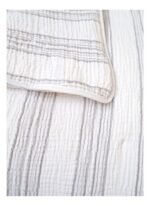 Barine Striped Comfy Yorgan Beyaz / Gri 245x245 - Görsel 3