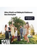 ttec Carnival Pro 120W Taşınabilir Kablosuz Bluetooth Parti Hoparlörü - Görsel 2