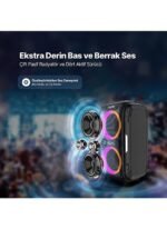 ttec Carnival Pro 120W Taşınabilir Kablosuz Bluetooth Parti Hoparlörü - Görsel 3
