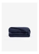 Barine Washed Linen Keten Çift Kişilik Nevresim Indigo 200x220 - Görsel 2