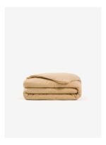 Barine Washed Linen Keten Çift Kişilik Nevresim Kum Beji 200x220 - Görsel 4