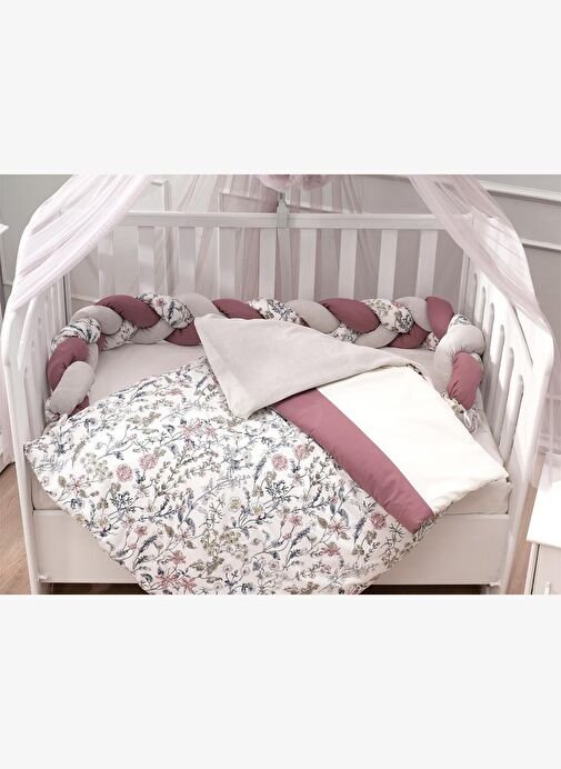 tryoshop-b-wellgro-6-parca-flower-besik-karyola-uyku-seti-15503727-1-9 Wellgro 6 Parça Flower Beşik & Karyola Uyku Seti - Görsel 1