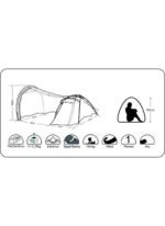 Wildland C Mover 3 Mevsim 1 Kişilik Kamp Çadırı - Görsel 4