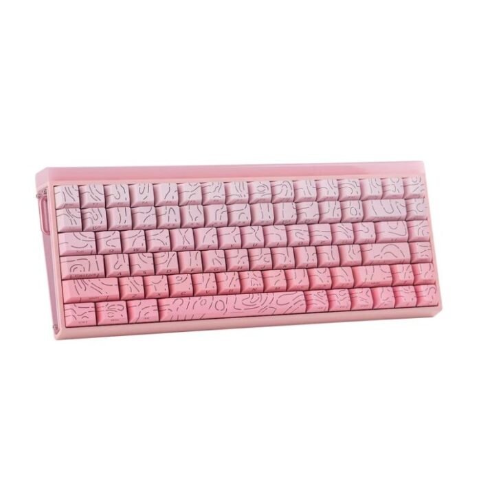 gasket HERO84 HE PINK RGB Mekanik Klavye - Görsel 6