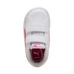 Puma Rickie Classic V Inf Çocuk Ayakkabısı Beyaz Pembe - Görsel 4