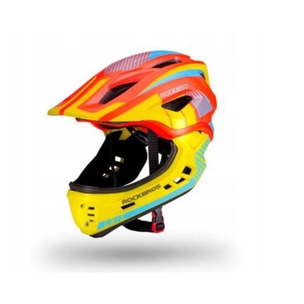 ROCKBROS çocuk kaskı TT-32SOYB 54-58cm turuncu
