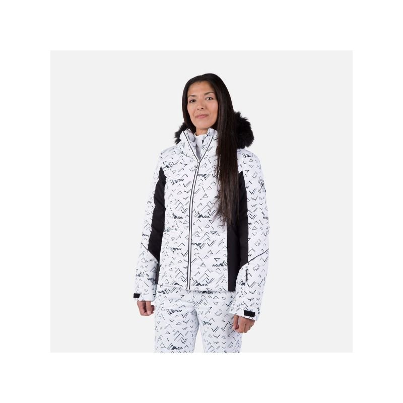 tryoshop-rossignol-w-staci-pr-puffy-jkt-jacket-white-1747645-1 Rossignol W Staci Pr Puffy Ceket Beyaz - Görsel 1