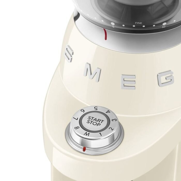 Smeg CGF03CREU Kahve Öğütücü 150W Krem - Görsel 7