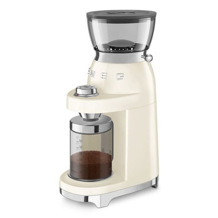 Smeg CGF03CREU Kahve Öğütücü 150W Krem - Görsel 8