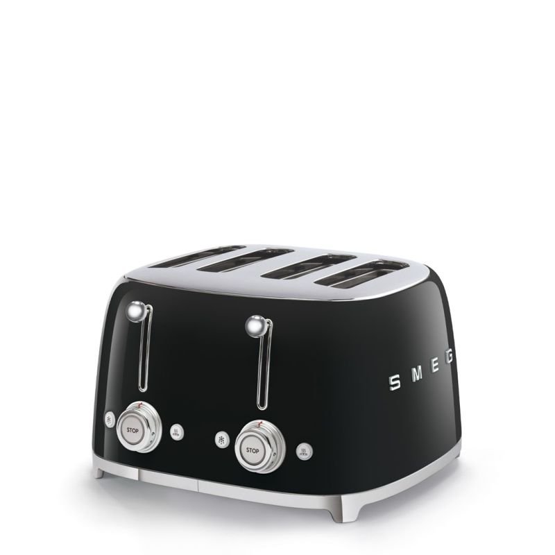 tryoshop-smeg-tsf03bleu-toaster-black-2608183-2 SMEG TSF03BLEU tost makinesi siyah - Görsel 1