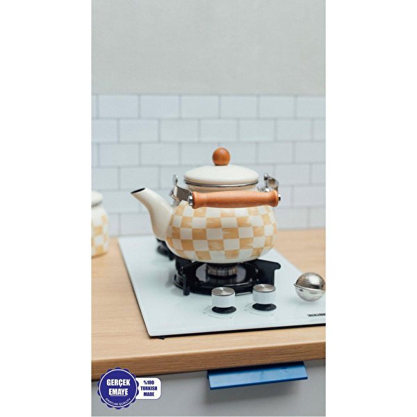 127a32730391acd0b9c7-0 Emaylab Beige Emaye Kettle