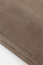 coccinelle yeşil süet kadın
