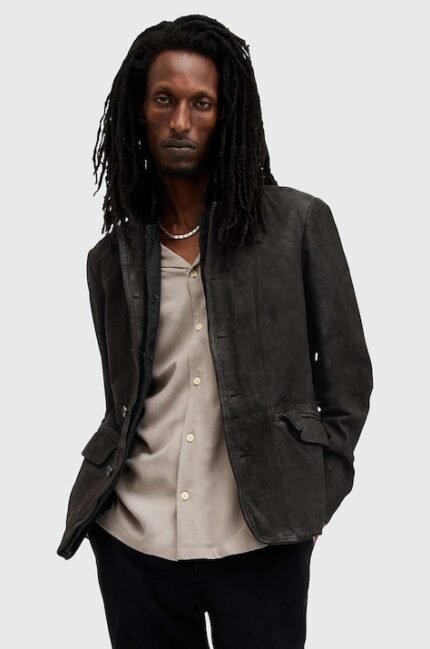allsaints survey lthr blazer