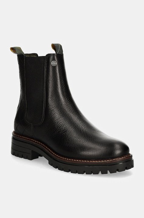 Barbour Evie Siyah Deri