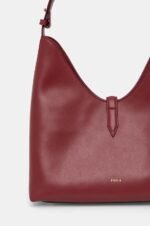 furla kırmızı deri çanta
