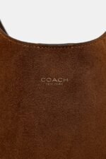coach suede brooklyn shoulder