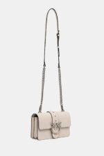 pinko kadın deri omuz