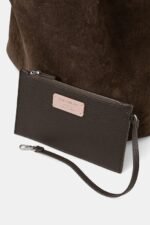 coccinelle yeşil süet hobo