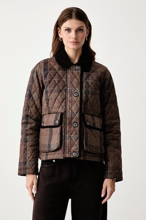 AW26-KUDYUF-88X_F1 Barbour kadın Louden ceket