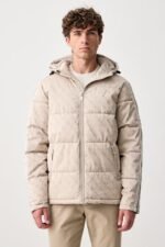 guess erkek kapitone mont