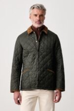 barbour erkek mont