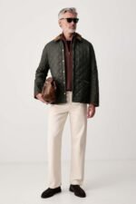 barbour erkek mont