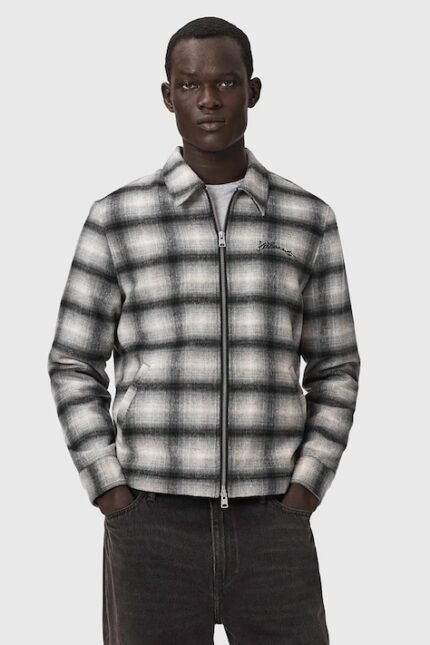 allsaints erkek mont