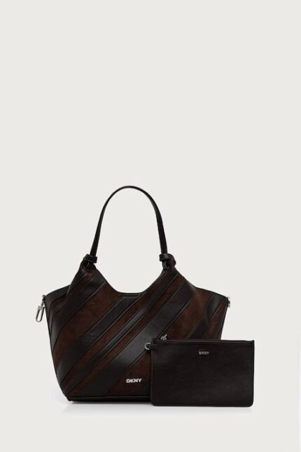 dkny kadın süet görünümlü
