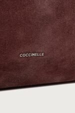 coccinelle kadin süet çanta