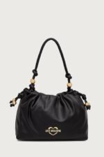 love moschino siyah deri
