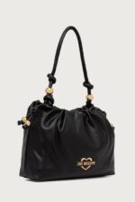 love moschino siyah deri
