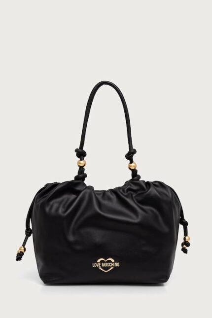 love moschino siyah deri