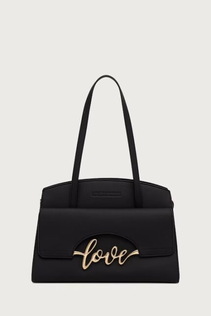 love moschino siyah tote