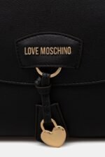 love moschino siyah deri