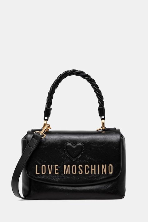 AW26-TODY5O-99A_F1 love moschino siyah deri