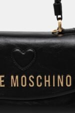 love moschino siyah deri