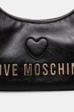 love moschino siyah deri